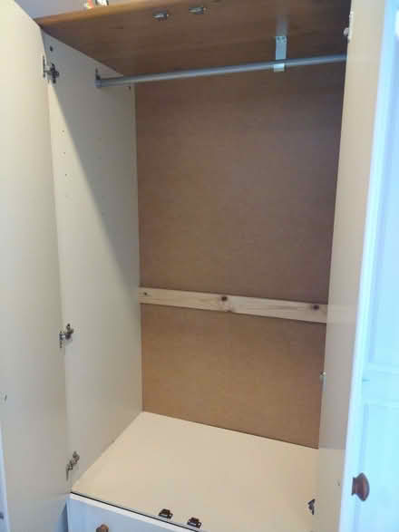 Photo of free White wardrobe (New Malden KT3) #3