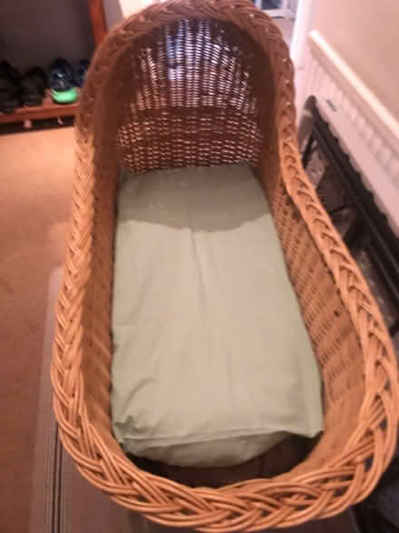 Photo of free Wicker crib (Faringdon SN7) #2