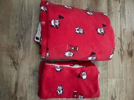 Photo of free Percy Pig Xmas Double Duvet & 2 pillowcases (Stanstead Abbotts SG12) #1