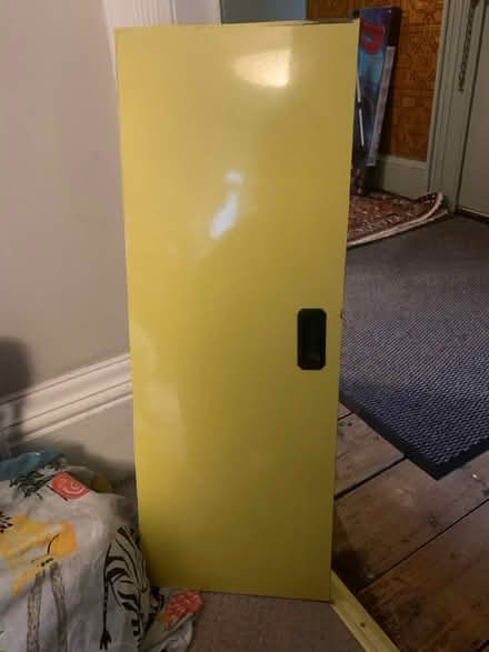 Photo of free 2 x pieces yellow Formica wood (Morningside/Comiston EH10) #1