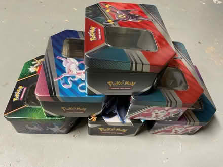Photo of free Pokémon tins, assorted (Silver Spring) #1