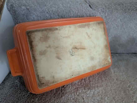 Photo of free orange ceramic baking tray (Littledale S9) #2