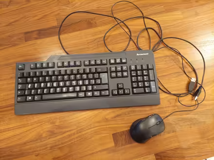 Photo of free Keyboard and mouse (Rail Croft PO7) #2