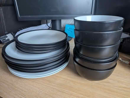 Photo of free Set of bowls & plates (Littledale S9) #1
