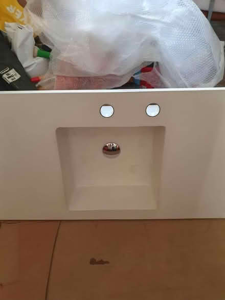 Photo of free White Concrete sink (N16) #2