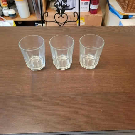 Photo of free 8 oz. clear beverage glasses (Brooklyn, Kings Plaza Vicinity) #1