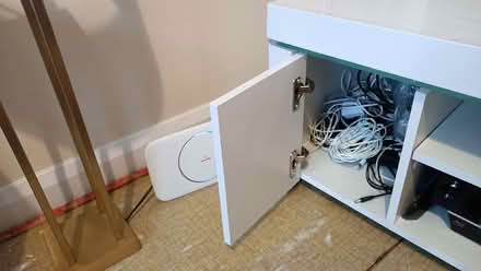 Photo of free TV Stand. White. (Foxwood YO24) #2