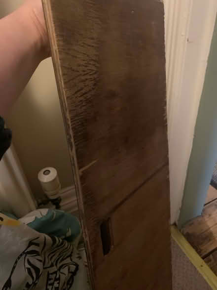 Photo of free 2 x pieces yellow Formica wood (Morningside/Comiston EH10) #2