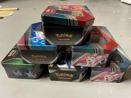 Photo of free Pokémon tins, assorted (Silver Spring) #2