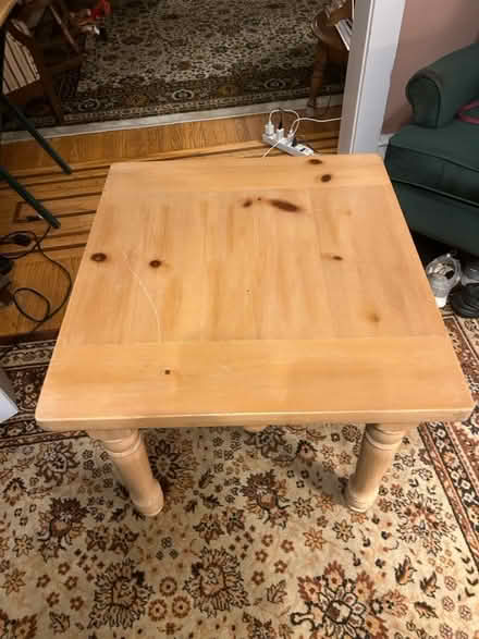 Photo of free Wood Side Table (Drexel Hill) #3