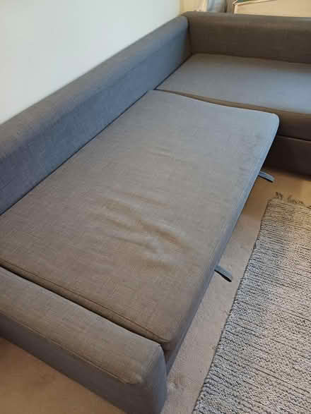 Photo of free Ikea Grey Sofa bed with storage (N11 1AP) #2