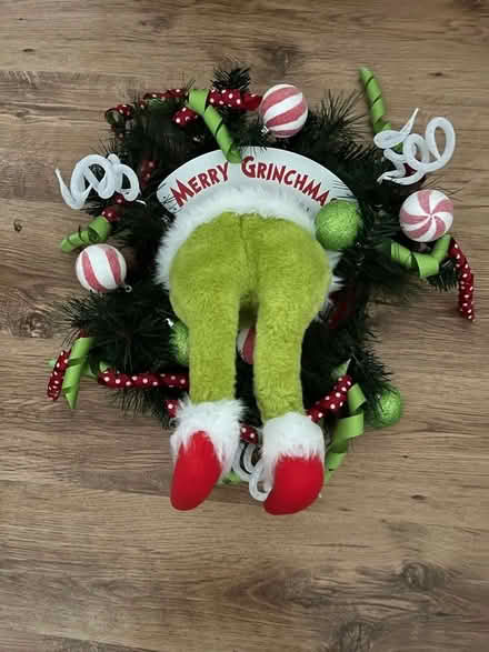 Photo of free Grinch Xmas Wreath (Stanstead Abbotts SG12) #1