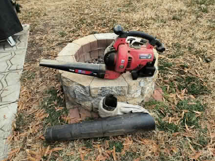 Photo of free Troy built leaf blower gas (Odenton, near Odenton Elem) #1