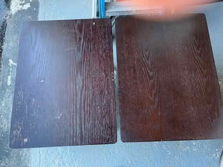 Photo of free Pair of wooden side tables (10594) #2