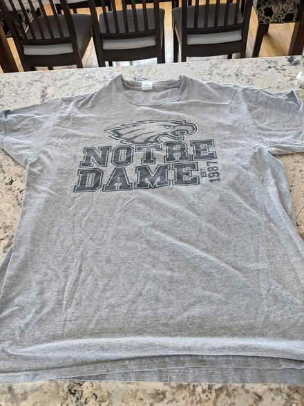 Photo of free Notre Dame High School T-shirt (McKellar Park/Westboro) #1