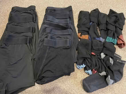 Photo of free Men’s small trunks and socks (M25 Prestwich) #1