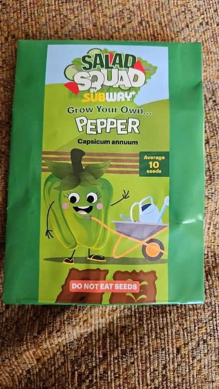 Photo of free Pepper seeds (Ryhill WF4) #1