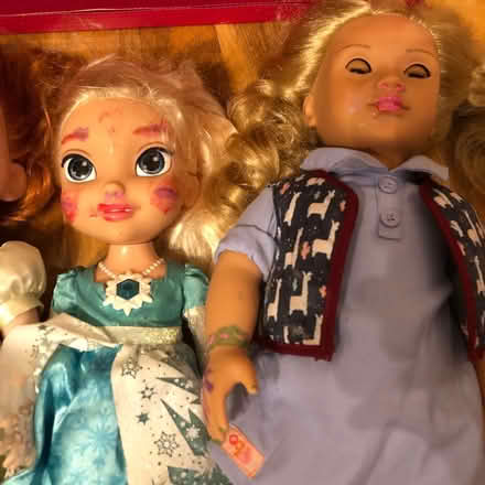 Photo of free 4 large dolls (Birstall WF17) #2