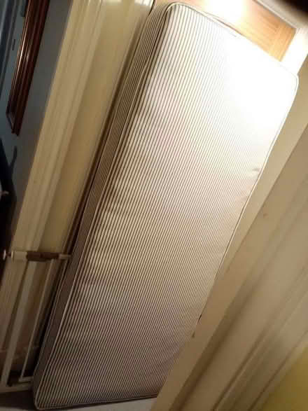 Photo of free (childrens) Sprung Mattress, as new condition (Bowbridge GL5) #1