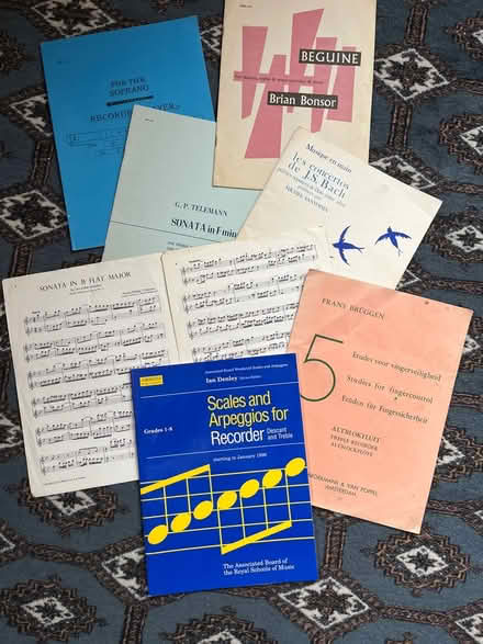 Photo of free Music for Alto Recorder (Dilton Marsh) #1