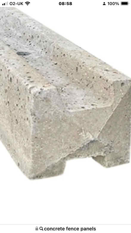 Photo of Concrete fence posts (Kingsthorpe) #1