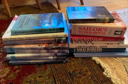 Photo of free Books on the British Navy from Nelson to modern times (Saughall village CH1) #1