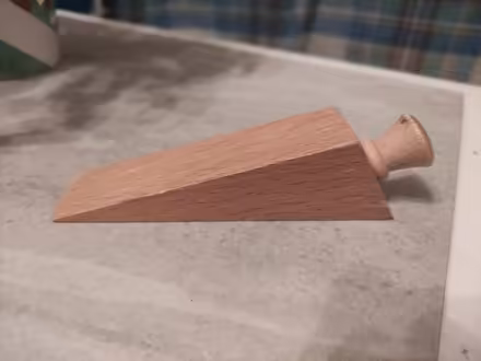 Photo of free Small wooden doorstop (Weybridge, KT13) #1