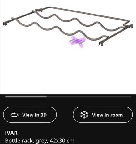 Photo of free Bottle rack for Ikea Ivar shelving (Birstall WF17) #3