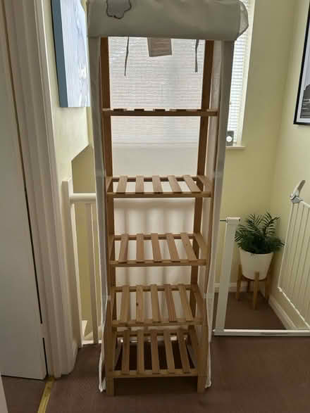 Photo of free Tall shelving unit (Hastings. Broom grove TN34) #2
