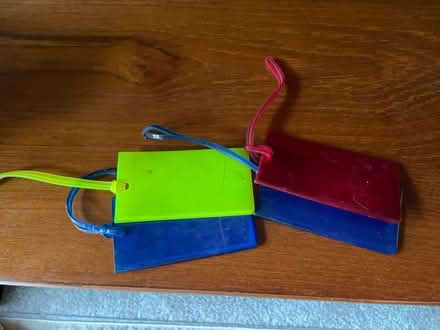 Photo of free 4 x silicone luggage tags (West Chester) #1