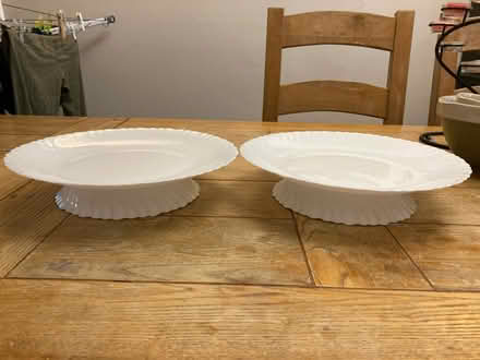 Photo of free Two China raised cake plates (Fareham PO16) #1