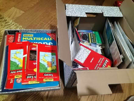 Photo of free Box with maps and travel guides (Broadbridge Heath) #1