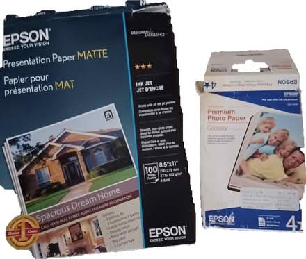 Photo of free Epson Presentation & Photo Paper (Bascom) #1