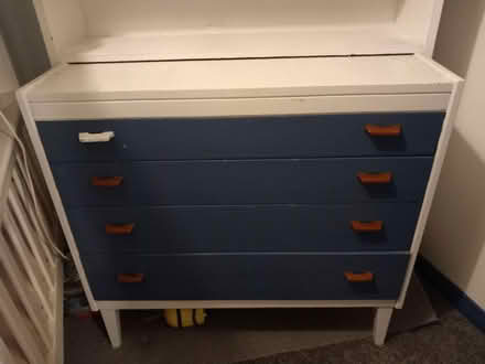 Photo of free Chest of drawers and bookshelf (Caton) #3