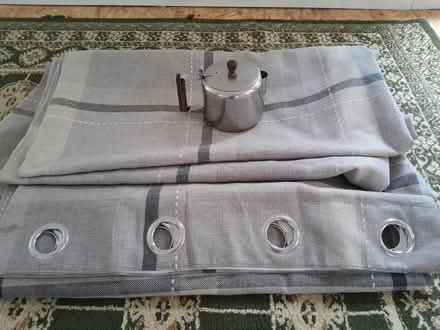 Photo of free Tartan eyelet curtains (Govan, Glasgow) #1