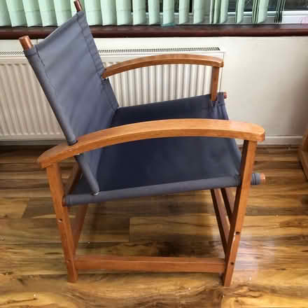 Photo of free Canvas armchair (Birstall WF17) #3
