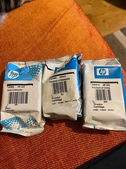 Photo of free HP inkjet printer cartridges (Pollards Hill SW16) #1
