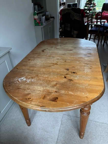 Photo of free Pine table and chairs (Dereham Rd area NR2) #1