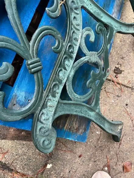 Photo of free Garden Bench Arms /structure (SW15) #3