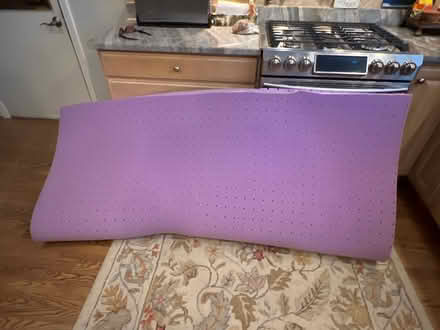 Photo of free King size foam mattress topper (Swan Terrace & Fort Hunt Rd) #1