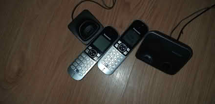 Photo of free Panasonic Twin Cordless Phones (Herne Hill, SE24) #1