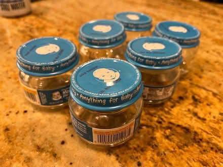 Photo of free Empty baby food jars (Belmont) #1