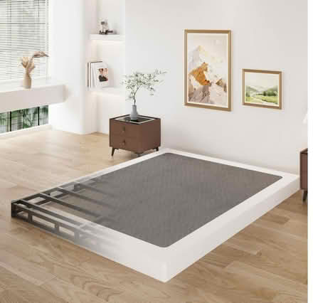 Photo of free Queen box spring 3" low profile (Roxbury. MA) #1