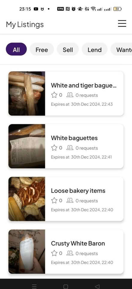 Photo of free food (sw15 2) (SW15) #1