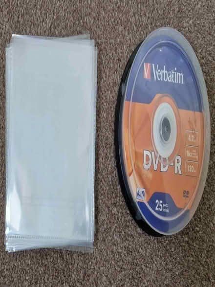 Photo of free DVD-R discs (Oakington CB24) #1