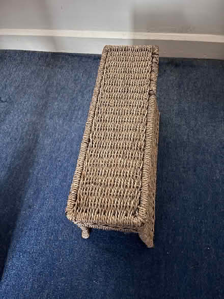 Photo of free Wicker magazine rack (Moorfields) #1