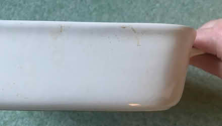 Photo of free M&S large white ceramic roaster (North Shields NE29) #3
