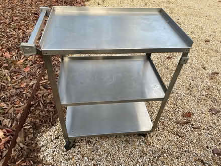 Photo of free Stainless steel rolling cart (West Chester) #1