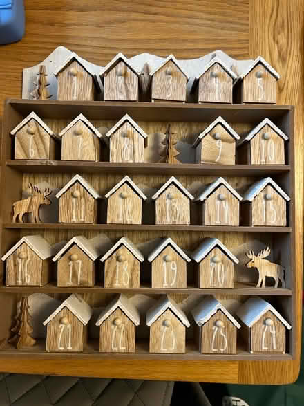 Photo of free Wooden advent calendar (London Colney) #1