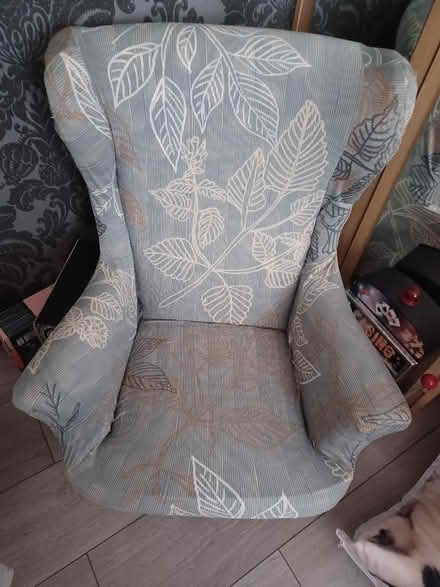Photo of free Beautiful child's wingback chair. Slight damage to top Cornf (Upshire EN9) #1